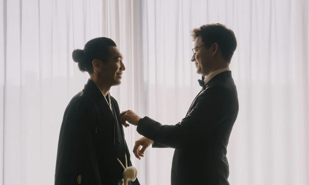 Lily-Rose & Joi destination wedding in Tokyo, Japan