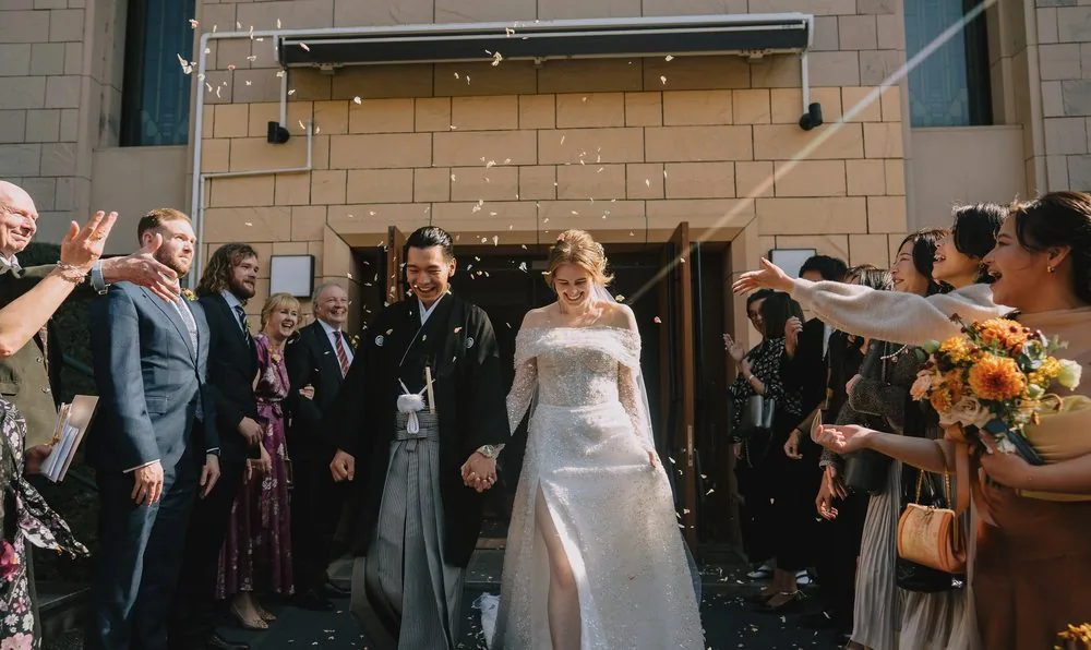 Lily-Rose & Joi destination wedding in Tokyo, Japan