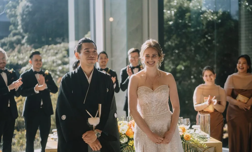 Lily-Rose & Joi destination wedding in Tokyo, Japan