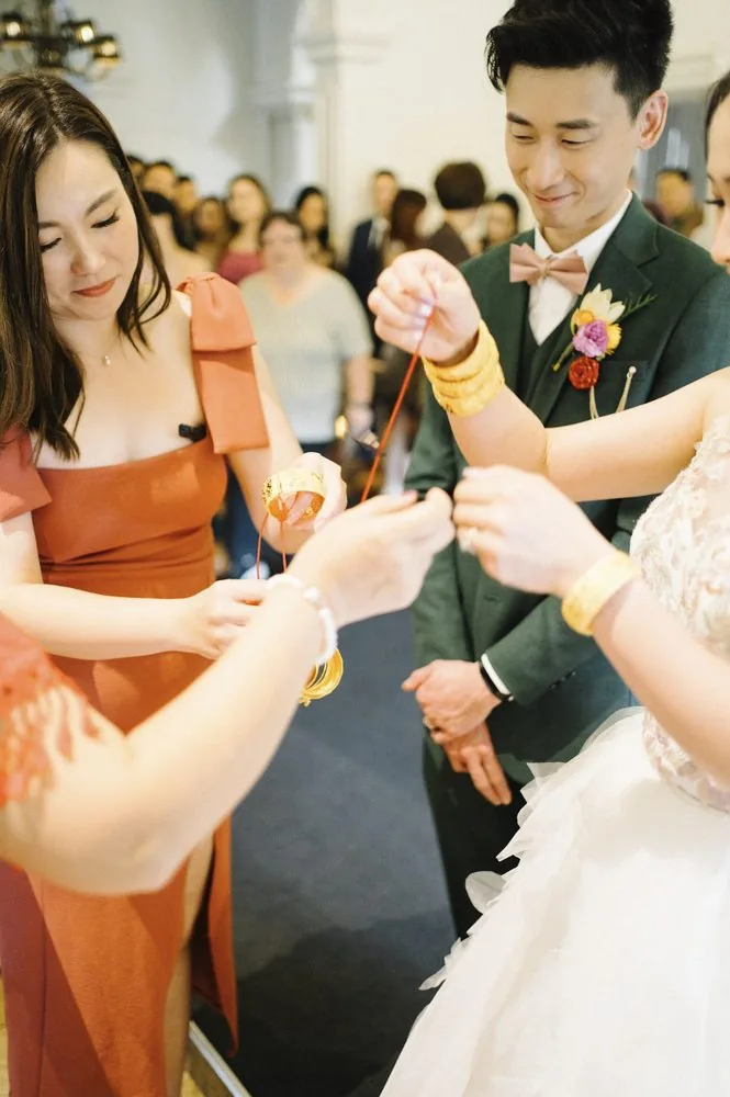 Chinese wedding tea ceremony hosted by Jenny Chiu